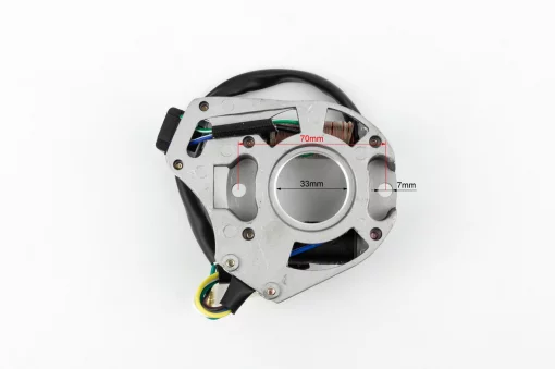 Статор магнето (генератора) (2 котушки роз'єм "мама 4+1"), DELTA, YQ-338771