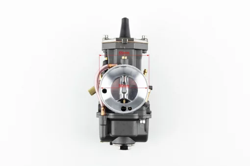 Карбюратор SPORT PWK 32, d-32мм з мех. заслінкою, чорний метал (якісна ), (у картонній упаковці), ЗЧ-МОТО, YQ-351301