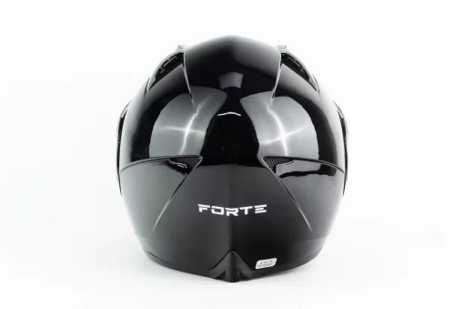 Шлем модуляр с откидным подбородком, выдвижные очки F-158 S (55-56см), чёрный, ШОЛОМИ, YQ-330242