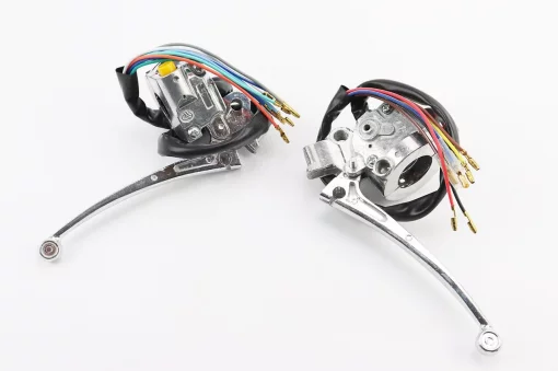 Блок кнопок на кермі к-кт з важелями+рукоятки (під дзеркала М10) DELTA, DELTA, YQ-318471