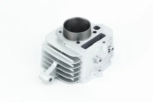 Цилиндр к-кт (цпг) 125cc-52,4мм (палец 13мм, высота цилиндра 78,5мм, высота поршня 44мм), с ухом, DELTA, YQ-357599