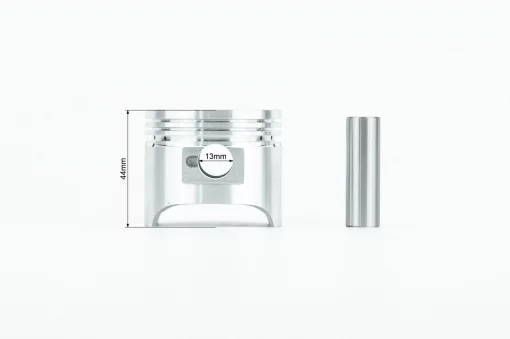 Цилиндр к-кт (цпг) 125cc-52,4мм (палец 13мм, высота цилиндра 78,5мм, высота поршня 44мм), с ухом, DELTA, YQ-357599