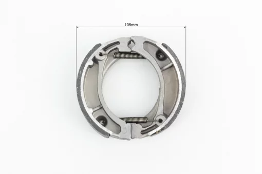 Гальмівні колодки задні к-кт, 105мм (пружини під кутом), DELTA, YQ-338678