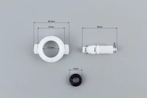 Шестерня спидометра (пластик)+червяк Honda DIO AF62, YQ-363390