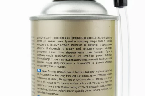 Герметик для быстрого ремонта шин "TIRE DOCTOR", аэрозоль 400ml, МОТОХІМІЯ, YQ-304709
