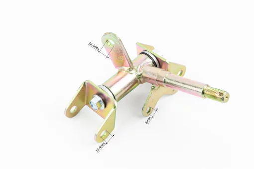 Цапфа (поворотний кулак) ATV 50-125 лівий (в зборі)(вісь 17мм) тип 1, ЗЧ-ATV, YQ-335481