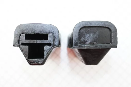 Гумка підніжки ALPHA к-кт 2шт, чорний, DELTA, YQ-318309