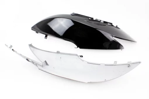 Honda DIO AF-62 Пластик-к-кт крашеные 7 деталей, чёрный, пластик-J, YQ-329310