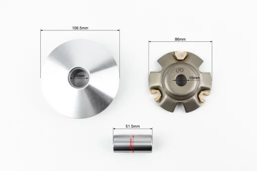 Варіатор передній в зборі+втулка, 125-150сс 4Т, YQ-310734