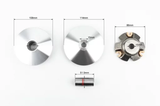Вариатор передний в сборе+втулка, 125-150сс 4Т, YQ-361998