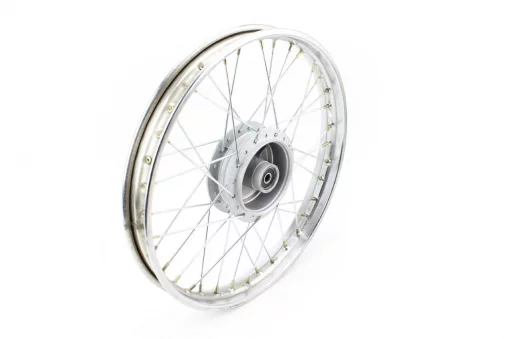 Диск задний спицованный (колесо) 17x1,4 DELTA, хром (ось 12мм), DELTA, YQ-318096