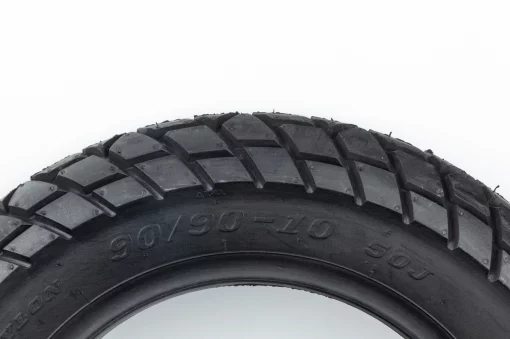 Шина 90/90-10 бескамерная, шипованная 9009, ШИНИ, YQ-353607