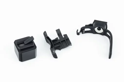 Фонарь задний COB LED алюминиевый, Li-ion 3.7V 350mAh зарядка от USB, датчик света, Автоматический СТОП-СИГНАЛ, чёрный WT005,