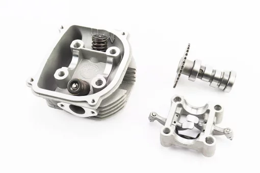 Головка цилиндра+клапана+пастель+распредвал с "зацепом" в сборе 150cc, 125-150сс 4Т, YQ-310381