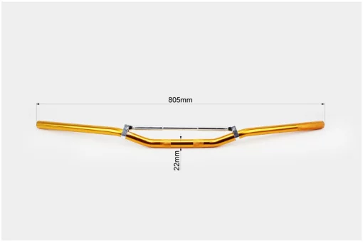 Кермо універсальне TUNING, золотистий, ЗЧ-МОТО, YQ-324453