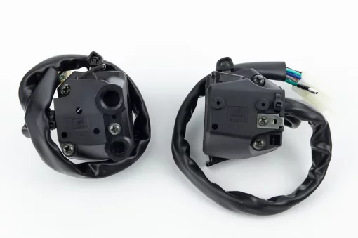 Блок кнопок на кермі лівий+правий (під трос дроселя), пара, LIFAN LF175-10M SR200, ЗЧ-МОТО, YQ-351535