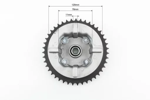 Панель демпферная с подшипником+звезда 428x43 в сборе, высота посадки звезды-47мм, Viper-125-150J, YQ-321221