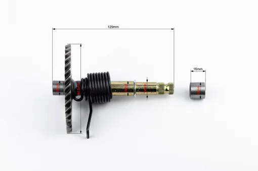 Полумесяц 130мм в сборе, 125-150сс 4Т, YQ-322106