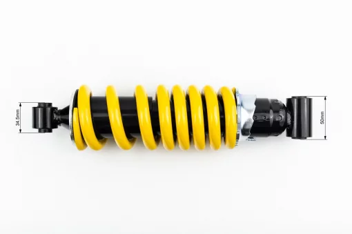Viper-V200-R2 Амортизатор задній 300мм*d-76мм (втулка 12мм/втулка 12мм) регул., жовтий, Viper-Zongshen, YQ-505205