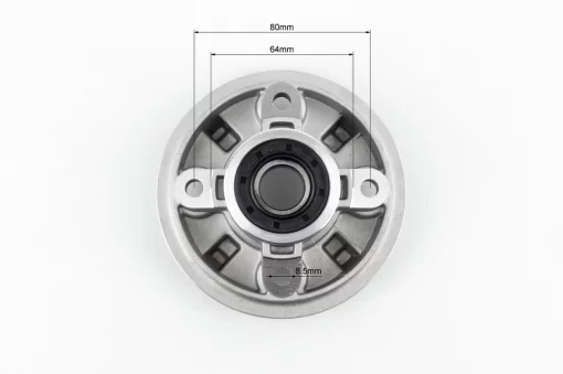 Панель демпферна (посадка зірки 64мм/4 болти, під роздільні резинки) тип 3, ЗЧ-МОТО, YQ-351115