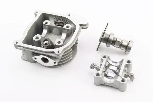 Головка цилиндра+клапана+пастель+распредвал в сборе 47мм-80cc, 50-100сс 4Т, YQ-309534