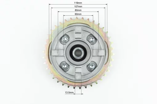 Viper-V200N Панель демпферна з підшипником+зірка 428x38 в зборі (висота посадки зірки-26мм), Viper-Zongshen, YQ-505389