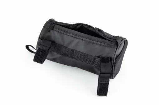 Сумка на руль, крепл. на липучке, влагозащитная, чёрная, ВЕЛОАКСЕСУАРИ, YQ-403243