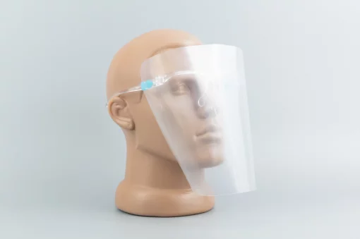 Маска защитная (щиток) с экраном из PVC + очки, ТРИМЕР, YQ-214040