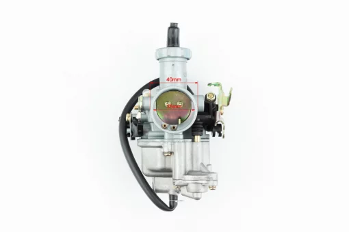 Карбюратор СВ/CG-150, d-27мм, дросель ручний, з прискорювальним насосом, ЗЧ-МОТО, YQ-361132