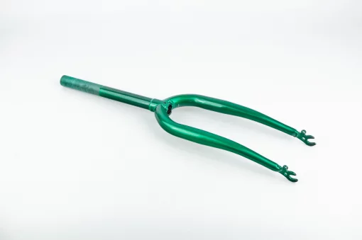 Вилка 20" с резьбой 1" (USSR Type 26мм), шток 240мм, зелёная, ВЕЛОЗАПЧАСТИНИ, YQ-412212