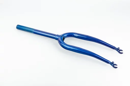 Вилка 20" с резьбой 1" (USSR Type 26мм), шток 240мм, синяя, ВЕЛОЗАПЧАСТИНИ, YQ-412213