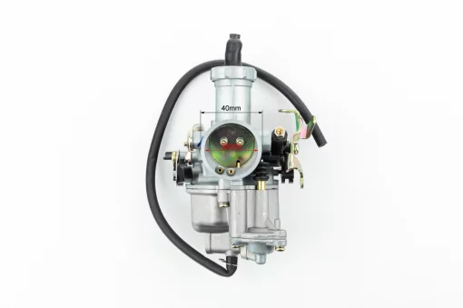 Карбюратор СВ/CG-150, d-27мм, дросель ручний, з прискорювальним насосом, ЗЧ-МОТО, YQ-361065