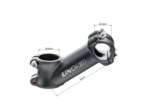 Вынос руля MTB 28,6x25,4х90мм (35&deg;), алюминиевый, чёрный AS-009, ВЕЛОЗАПЧАСТИНИ, YQ-403611