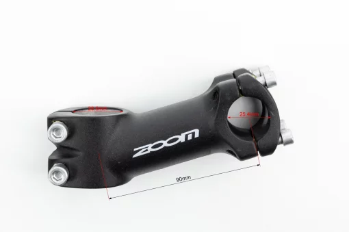 Вынос руля MTB 28,6x25,4х90мм, алюминиевый, чёрный TDS-C369A-8, ВЕЛОЗАПЧАСТИНИ, YQ-406863