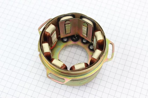 Статор магнето 8 котушок-"6+2" (генератор) 14V 65W, Мінск, YQ-340152