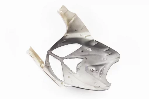 Пластик-основной (где фара) Race1, чёрный матовый, RACE, YQ-314050