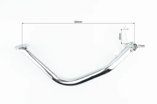 Педаль заднего тормоза ("ухо" 42мм), DELTA, YQ-338506