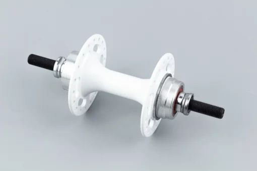 Втулка задняя FIX алюминиевая 14Gx36H с фиксированной передачей 18Т, резьба Flip-Flop, 2 пром-подшипники 6000 2RS, крепл. гайка,