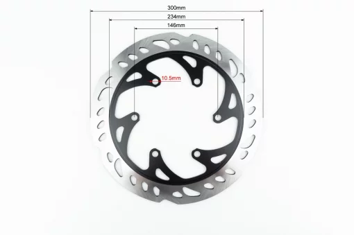 Loncin LX300-6 Диск тормозной передний, LONCIN, YQ-507729