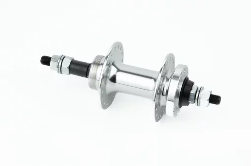 Втулка задняя MTB алюминиевая 14Gx36H под вольнобег, Disk-brake, 2 пром-подшипники 6200 2RS, крепл. гайка, U-B07RH,