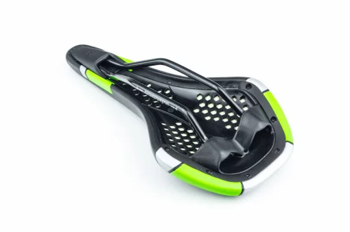 Сиденье MTB 280x155мм, чёрно-салатовое VL-4333, ВЕЛОЗАПЧАСТИНИ, YQ-412184