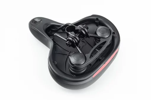 Сиденье ХВЗ 245x210мм, чёрно-серое SD-7234, ВЕЛОЗАПЧАСТИНИ, YQ-412226