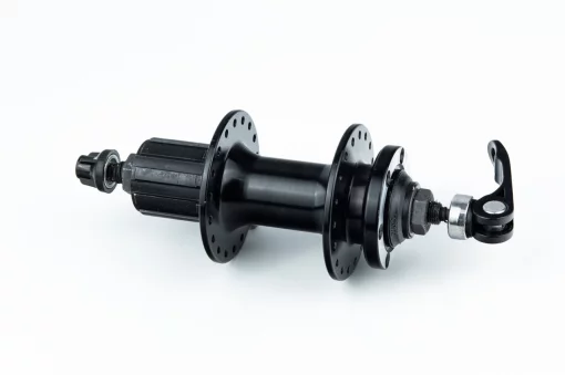 Втулка задняя MTB алюминиевая 14Gx36H под кассету 7зв, Disk-brake, крепл. эксцентрик, чёрная KT-MD2R, ВЕЛОЗАПЧАСТИНИ, YQ-412313