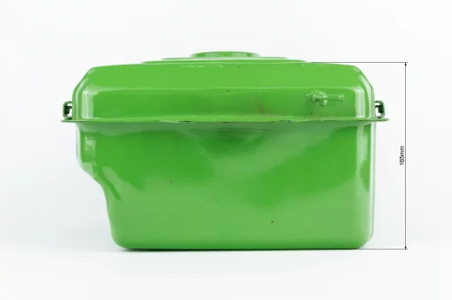 Бак топливный R190N, 270x210x165мм, потайная горловина, отверстие под кран топливный, зелёный, D190/195N, YQ-624166