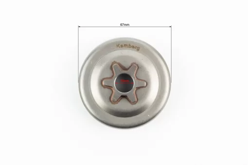 Тарелка сцепления "звезда" 3/8-6 + подшипник Partner-350/351/352/371/372, Husqvarna-235/236/240, OLEO MAC-936-937-940-941,