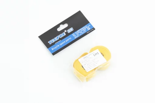 Ободная лента (флиппер) 29"х20мм полимерная 2шт к-кт, жёлтая, ВЕЛОКАМЕРИ, YQ-401432