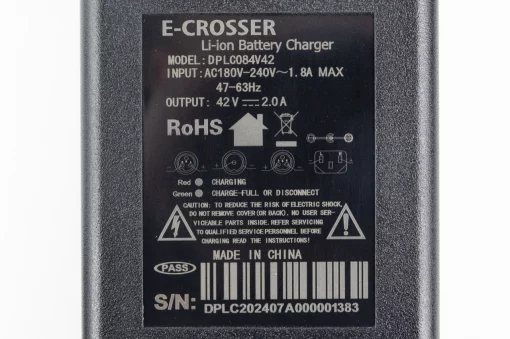 Зарядное устройство 42V-2.0A (штекер DC 5,5/2,5мм), DPLCO84V42 E-BIKE, ЗЧ-ЕЛЕКТРО техніка, YQ-410071