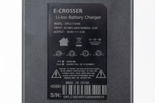 Зарядное устройство 54.6V-2.0А (штекер DC 5,5/2,5мм), DPLCO110V55 E-BIKE, ЗЧ-ЕЛЕКТРО техніка, YQ-410196