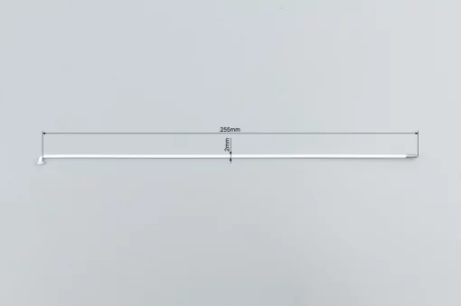 Спица 14Gx255мм (100шт к-кт), белая, ВЕЛОЗАПЧАСТИНИ, YQ-412414