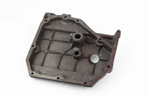 Кришка блока двигуна права (з боку заводного важіля), 9отв., чавун R190N/195NM тип 3, D190/195N, YQ-624164